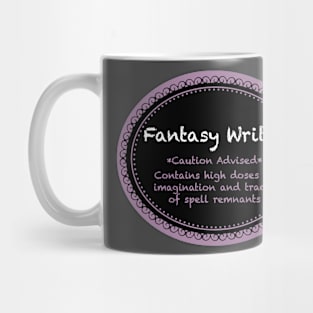 Fantasy Writer Label - Dark Shirts Mug